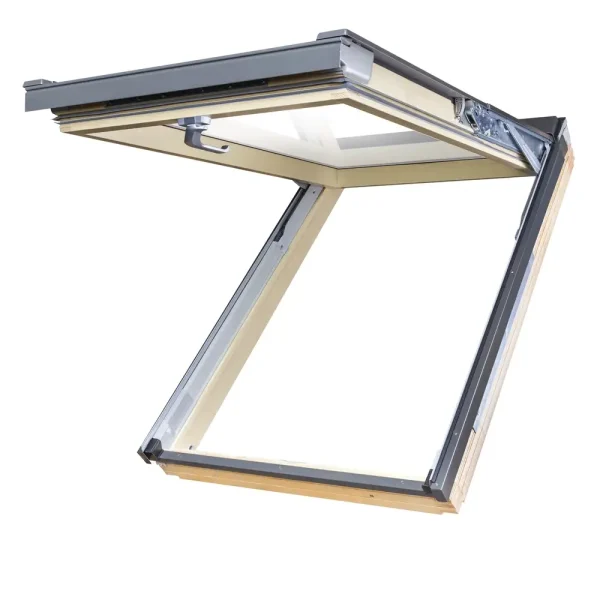 Finestra a doppia apertura in legno FPP-V P2 preSelect MAX